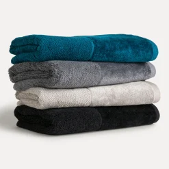 Bamboo Luxe Handtuch 50X100 cm(silver grey)