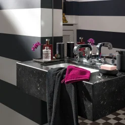 Bamboo Luxe Handtuch 50X100 cm(silver grey)