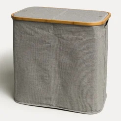 Bamboo Wäschetruhe(grey)