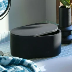 Black Velvet Aufbewahrungsbox(black)