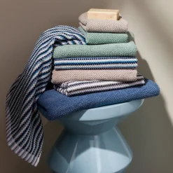 Bliss Duschtuch 67X140 cm(silver/black)