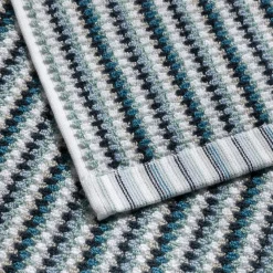 Bliss Handtuch 50X100 cm(blue/green)