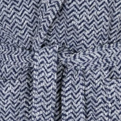 Brooklyn Bademantel mit Kapuze blau(nature/deep sea)