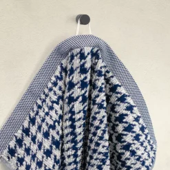 Brooklyn Handtuch 50X100 cm(nature/deep sea)