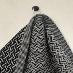 Brooklyn Handtuch 50X100 cm(nature/black)