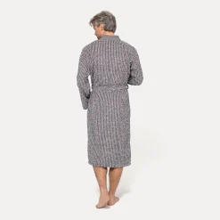 Brooklyn Kimono schwarz(nature/black/Stepper Karos)