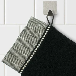 Brooklyn Waschhandschuh 20X15 cm(black)