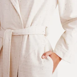 Calm Essence Bademantel mit Kapuze beige(nature)