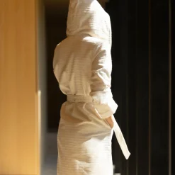 Calm Essence Bademantel mit Kapuze beige(nature)