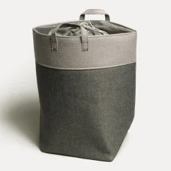 Canvas Wäschekorb(grey)