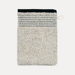 Eden Waschhandschuh 20X15 cm(nature/black)