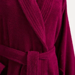 Homewear Schalkragenmantel rot(berry)