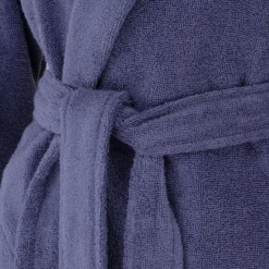 Homewear Schalkragenmantel lila(blueberry)