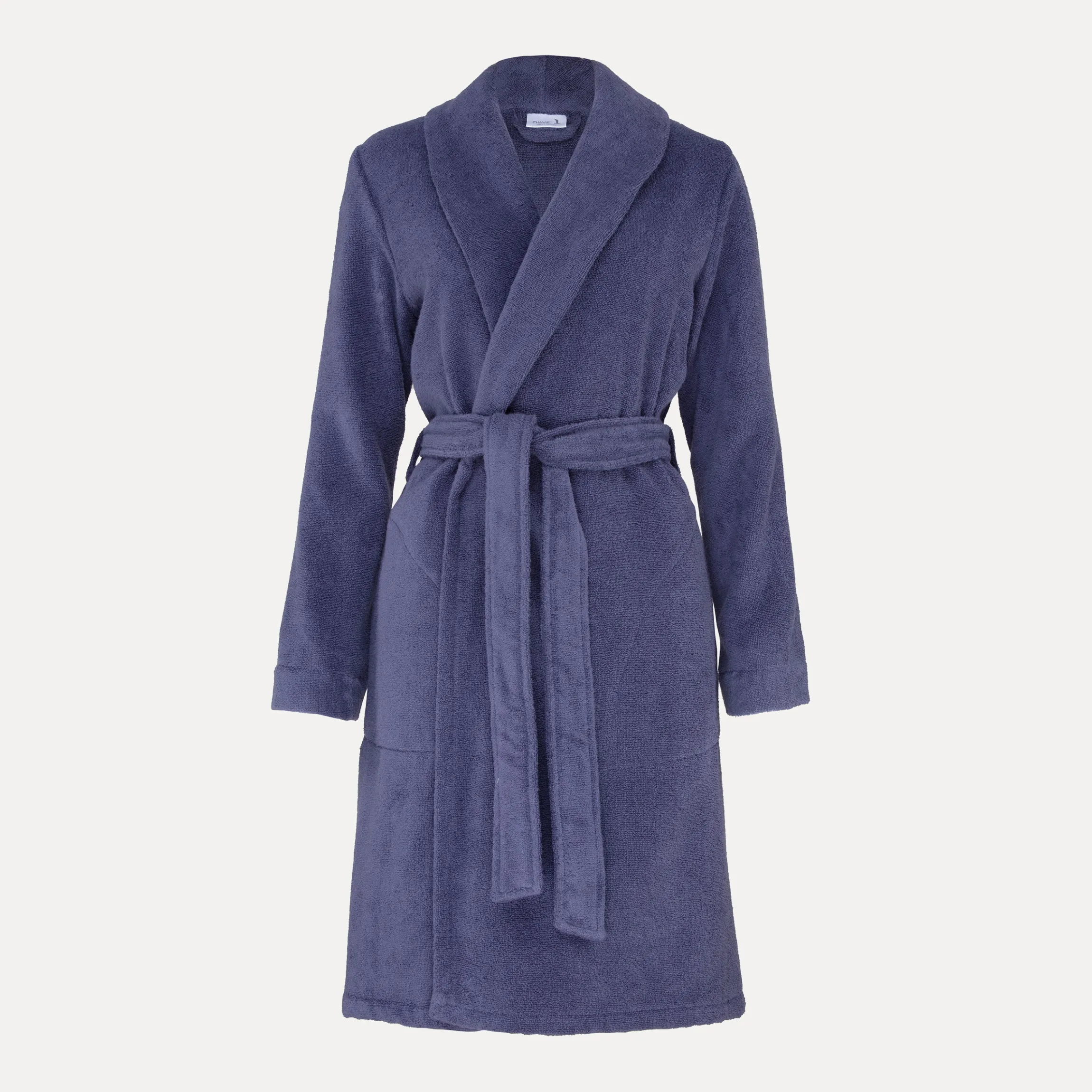 Homewear Schalkragenmantel lila(blueberry)