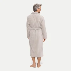 Homewear Schalkragenmantel grau(silver grey)