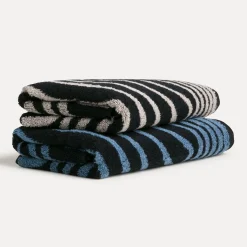 Illusions Duschtuch 67X140 cm(cashmere/black)