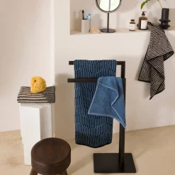 Illusions Duschtuch 67X140 cm(cashmere/black)