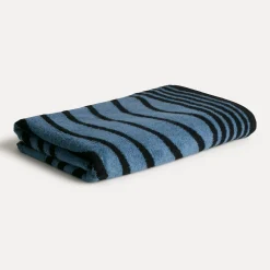 Illusions Duschtuch 67X140 cm(steelblue/black)