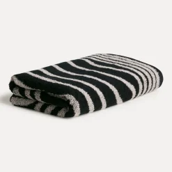 Illusions Handtuch 50X100 cm(cashmere/black)