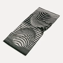 Illusions Handtuch 50X100 cm(cashmere/black)