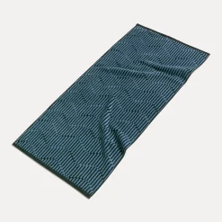 Illusions Handtuch 50X100 cm(steelblue/black)