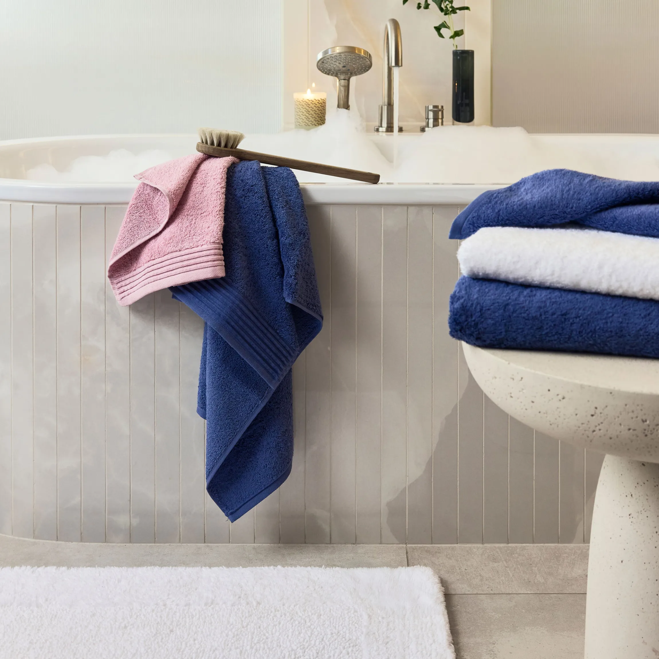 Loft Waschhandschuh 20X15 cm(china blue)