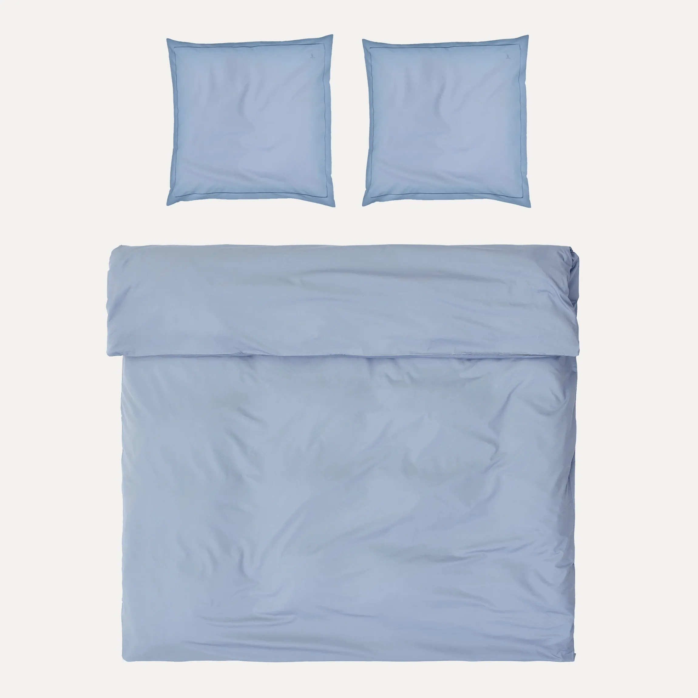 Luxury Bettwäsche 200x200 cm + 2x80x80 cm(light blue)