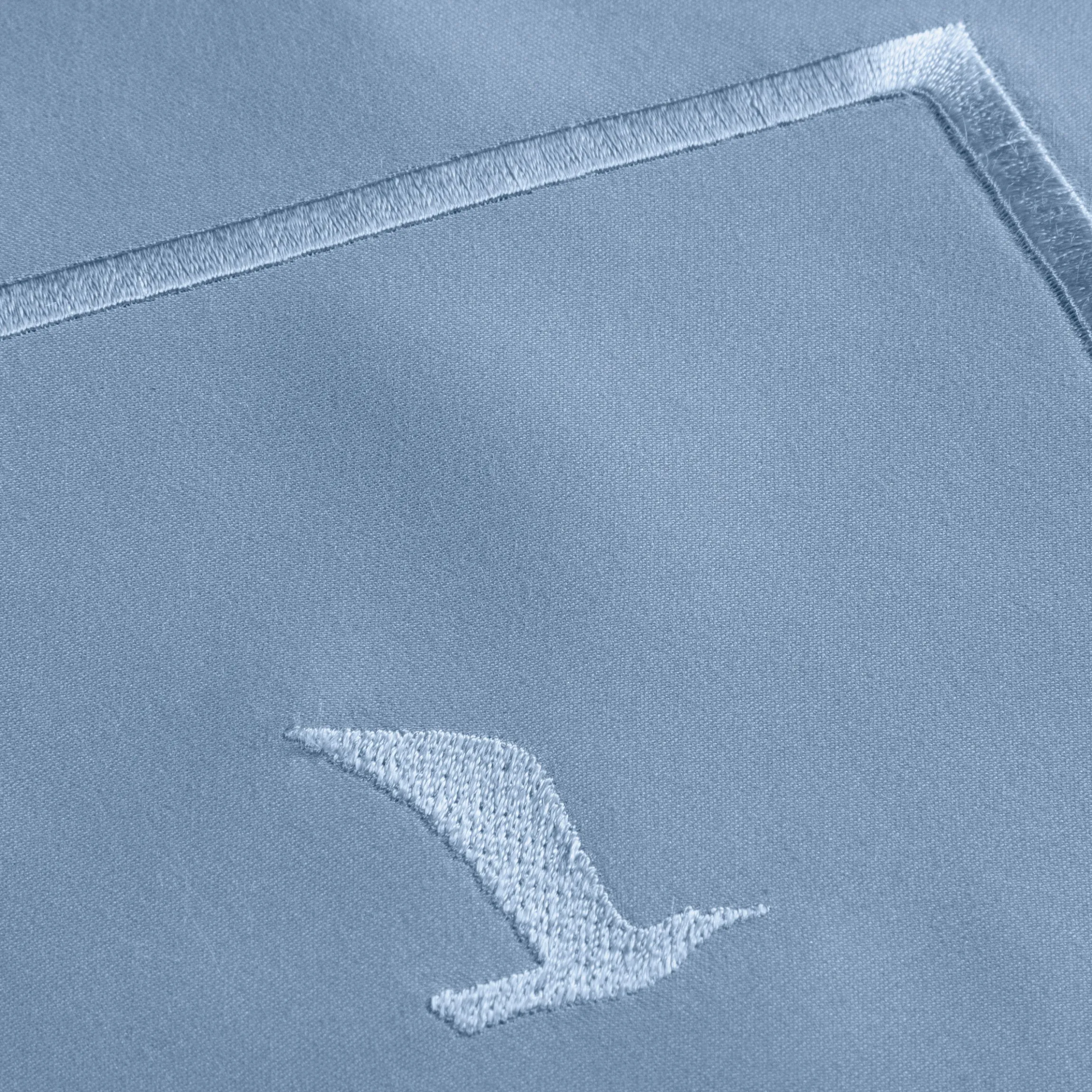 Luxury Bettwäsche 200x200 cm + 2x80x80 cm(light blue)