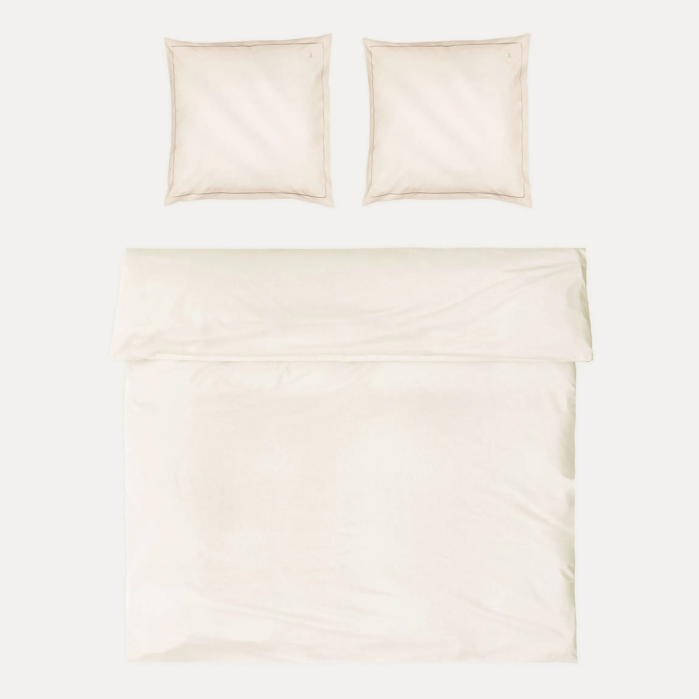 Luxury Bettwäsche 200x200 cm + 2x80x80 cm(champagne)