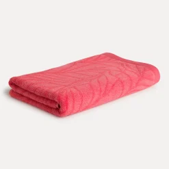 Monochrome Duschtuch 67X140 cm(coral)
