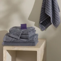 Monochrome Handtuch 50X100 cm(coral)