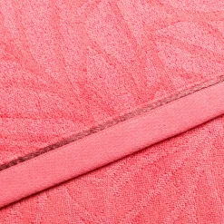 Monochrome Handtuch 50X100 cm(coral)