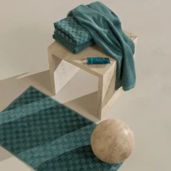 Monochrome Handtuch 50X100 cm(malachite)