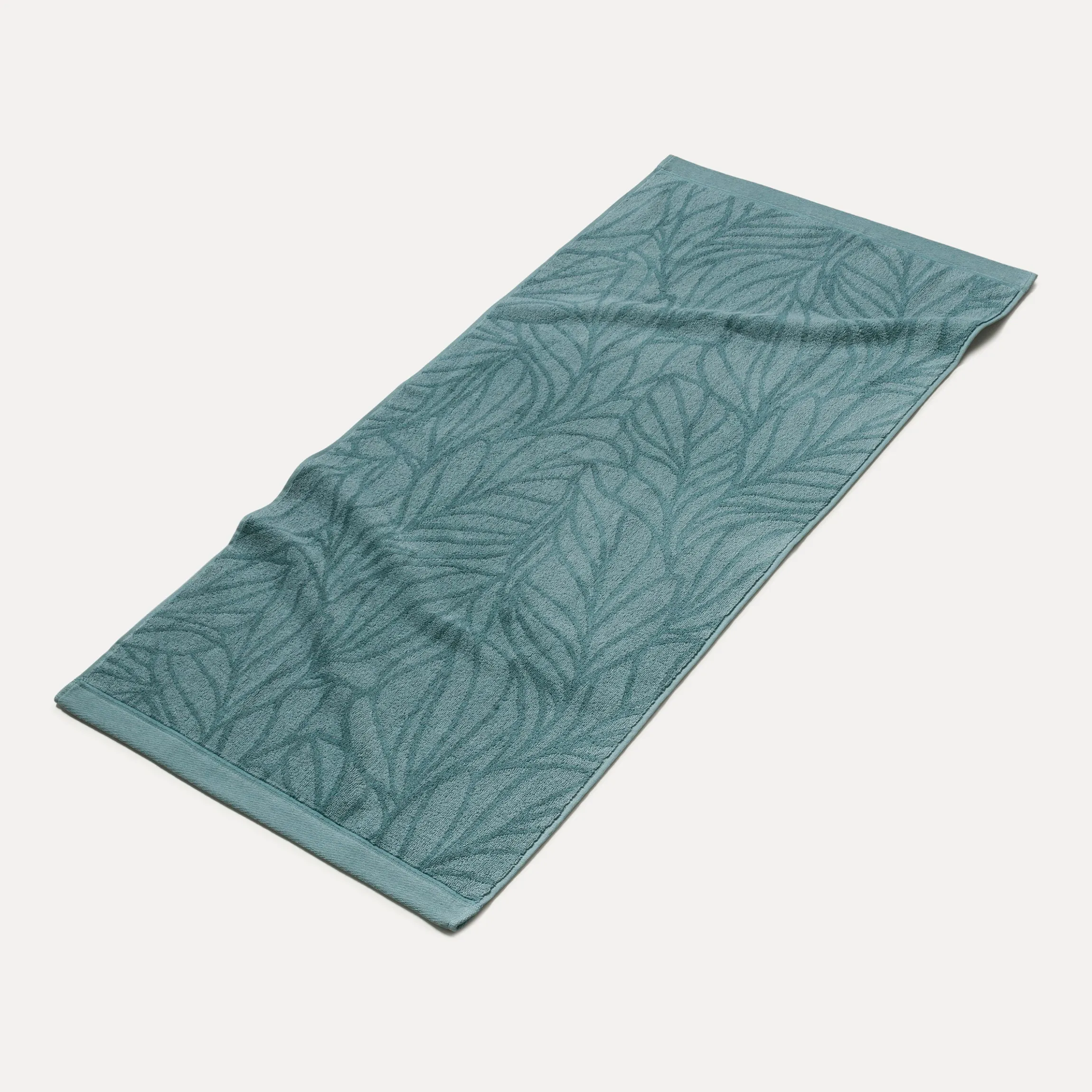 Monochrome Handtuch 50X100 cm(malachite)