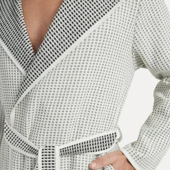 New Heritage Bademantel mit Kapuze grau(nature/black)