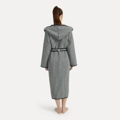 New Heritage Bademantel mit Kapuze grau(black/nature)