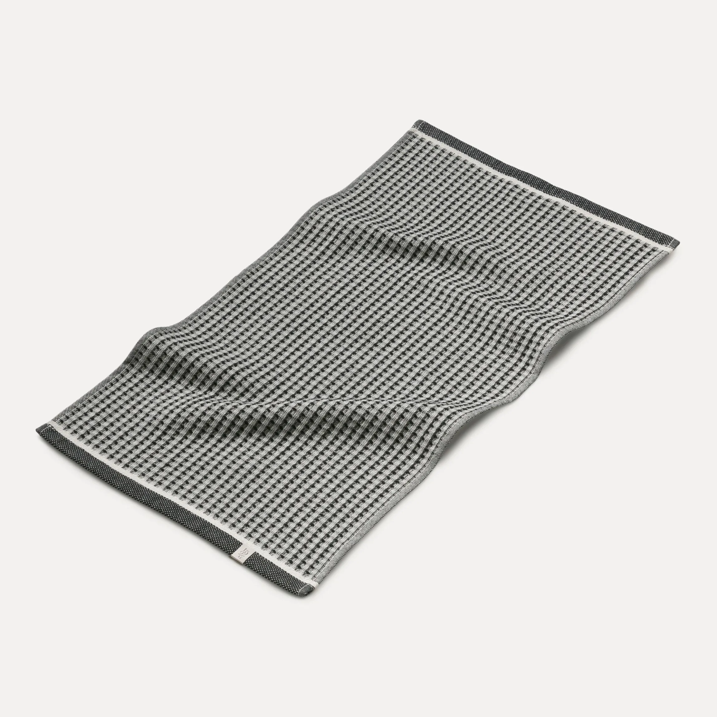 New Heritage Handtuch 45X90 cm(black/nature)