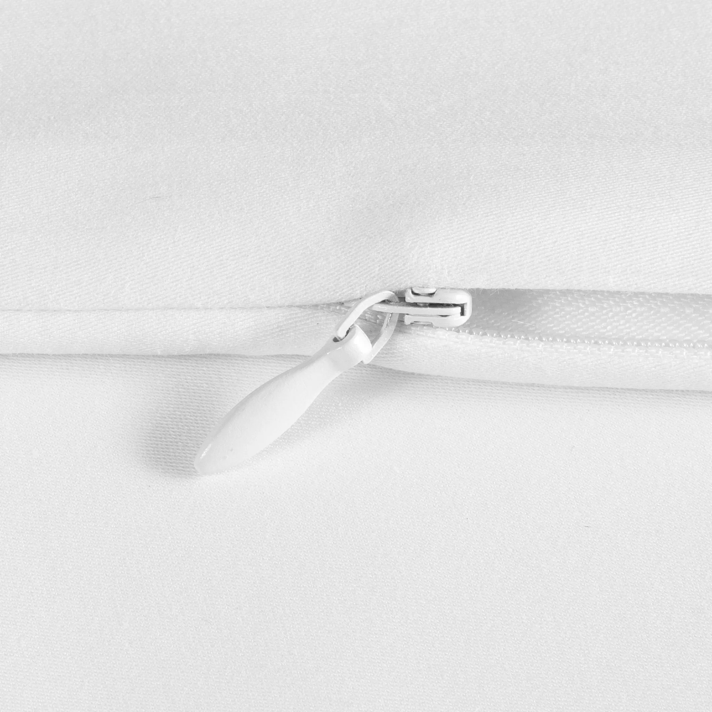 Noblesse Bettwäsche 200x200 cm + 2x80x80 cm(white/grey)