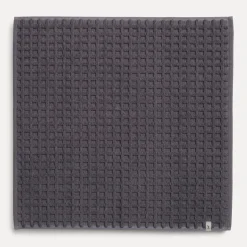 Piquée Badteppich 60X60 cm(graphite)