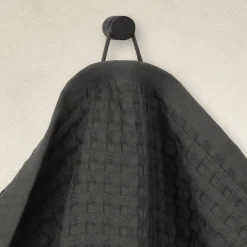 Piquée Duschtuch 70X140 cm(graphite)