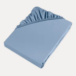 Spannbettlaken Bettwäsche 100x200 cm(light blue)