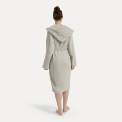 Superwuschel Bademantel mit Kapuze beige(cashmere)