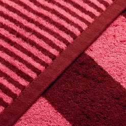 Superwuschel Handtuch 50X100 cm(ruby/coral)