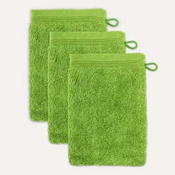 Superwuschel Waschhandschuhset 3-TLG(peridot)