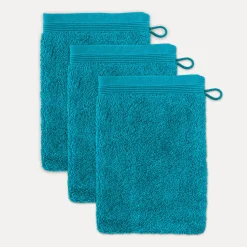 Superwuschel Waschhandschuhset 3-TLG(lagoon)