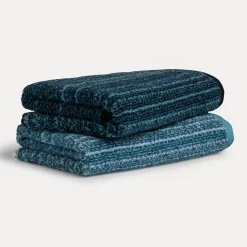 Tide Duschtuch 67X140 cm(deep lake/turquoise)