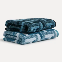 Tide Duschtuch 67X140 cm(deep lake/turquoise)