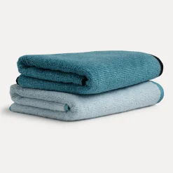 Tide Handtuch 50X100 cm(deep lake/turquoise)