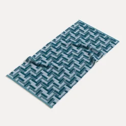 Tide Handtuch 50X100 cm(lagoon/aqua)