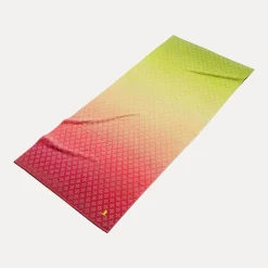 Wave of Colour Strandtuch 80X180 cm(green/pink)